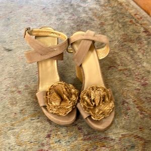 Stuart Weitzman wedge sandals